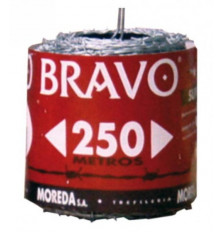 Alambre Espino Galvanizado Bravo 13x8 - Rollo 250 mt.