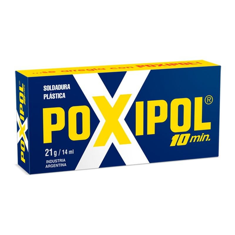 Adhesivo Epoxi 2 componentes POXIPOL Metálico 70 ml.